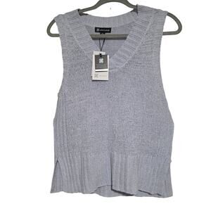New Women's Cable & Gauge Scuba Tank Top Blue Medium